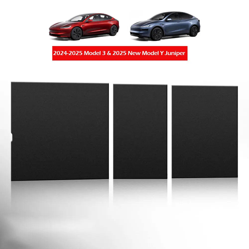 2025 For Tesla Model Y Juniper Model 3 Highland Console Electrostatic adsorption Cover  For Tesla Interior Decor Accessories
