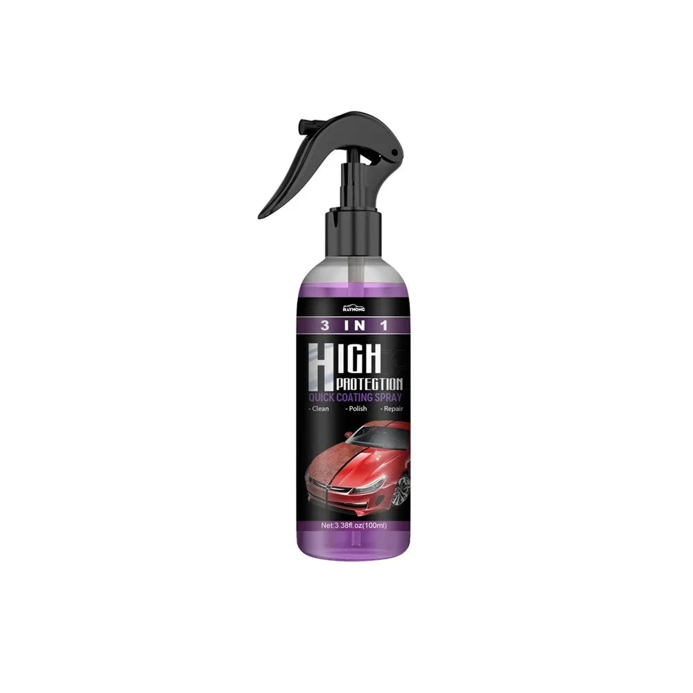 3 In 1 Quick Coating Spray High Protection Shine Armor Ceramic Car Wash Car Shield Coating Cleaning Nano Polishing Paint Wax