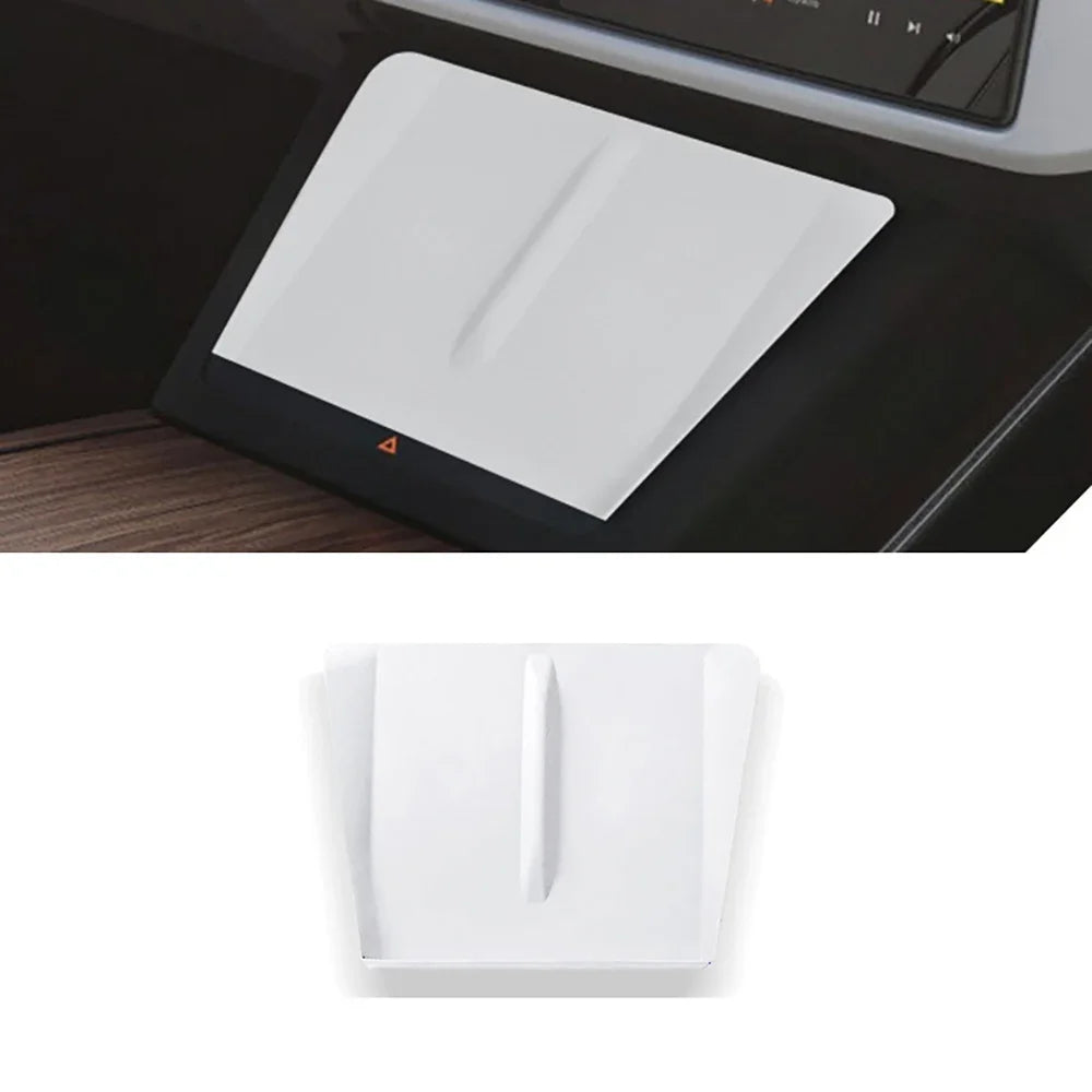ABS White Center Console Wrap Cover Kit Dashboard Armrest Cover Door Side Trim Interior Suit for Tesla Model Y 3 Accessories