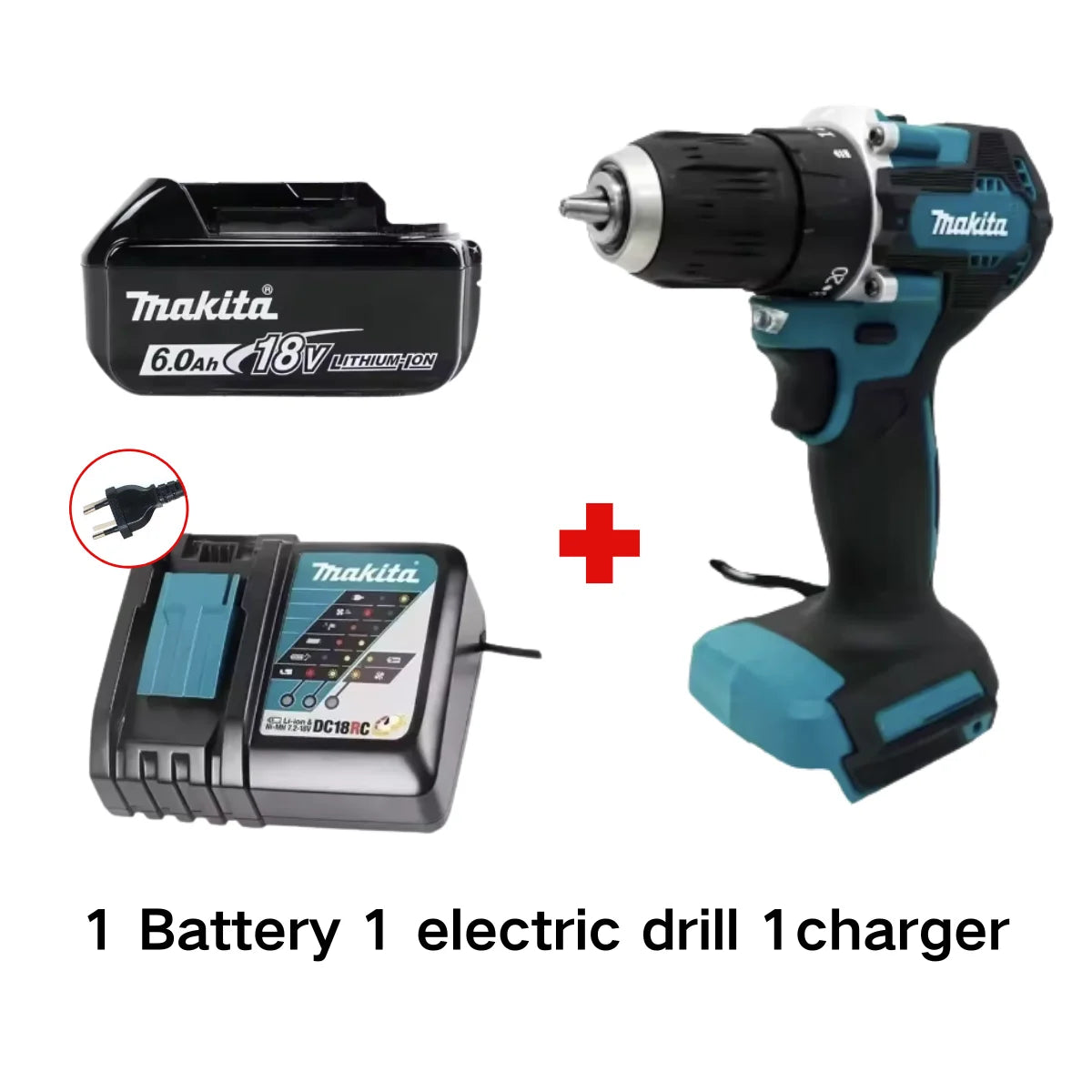 100%Makita DDF487 ddf487 18V Screwdriver Brushless Electric Drill Impact Drill Of Decoration Team Power Tools Makita 18V Battery