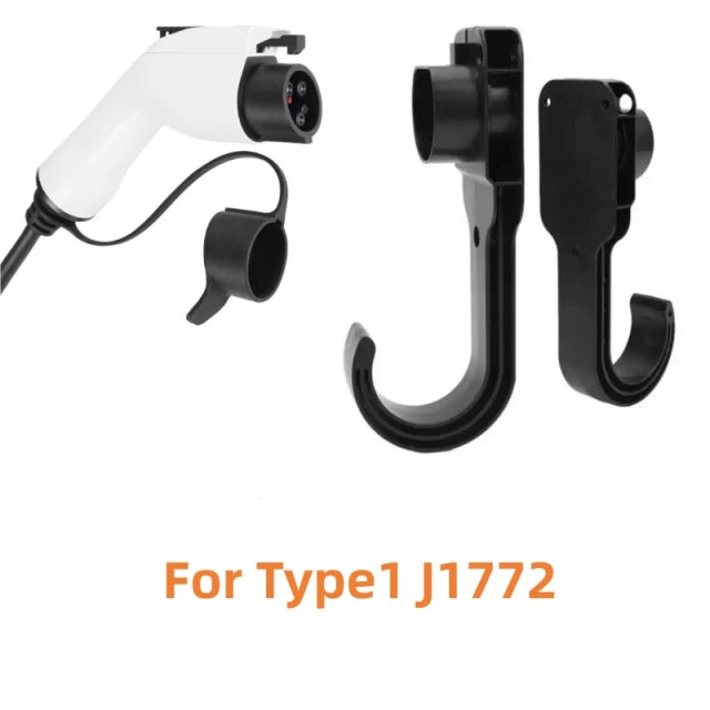 DIBO EV Charger Cable Holder EV Charger Wallbox with Hook Holder for Type1 Type2 GBT Standard EV Charger Accessories