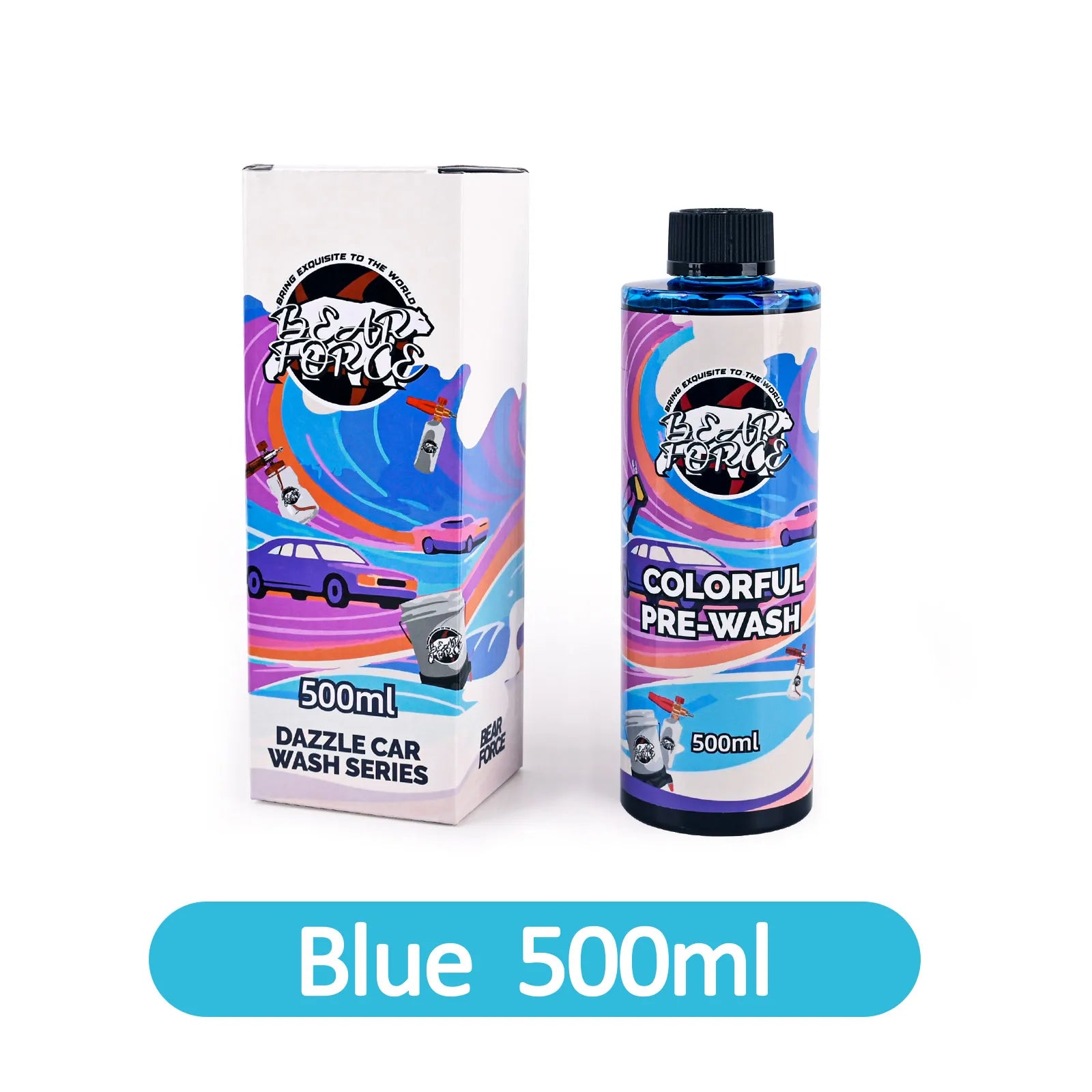 Colorful Foaming Car Wash Soap Auto Wash Shampoo Active Foam Cleaner for For Snow Foam Lance Foam Cannon Foam Gun or Bucket Wash