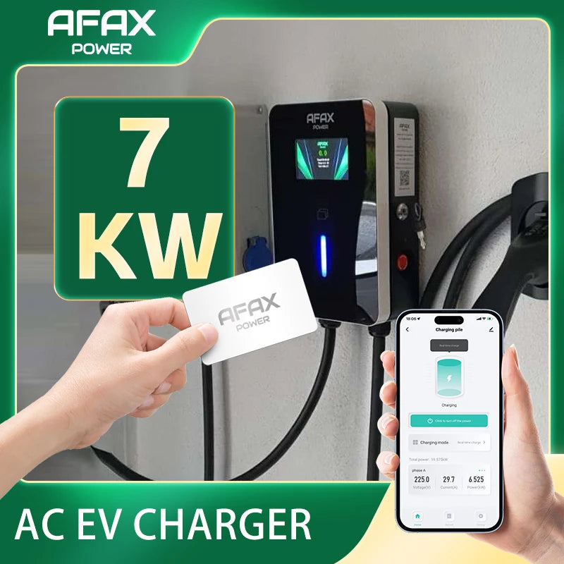 7KW/11KW/22KW Type1/GBT EV Charger 5M Adjustable Electric Vehicle Charging Station Wallbox EV Car Charger