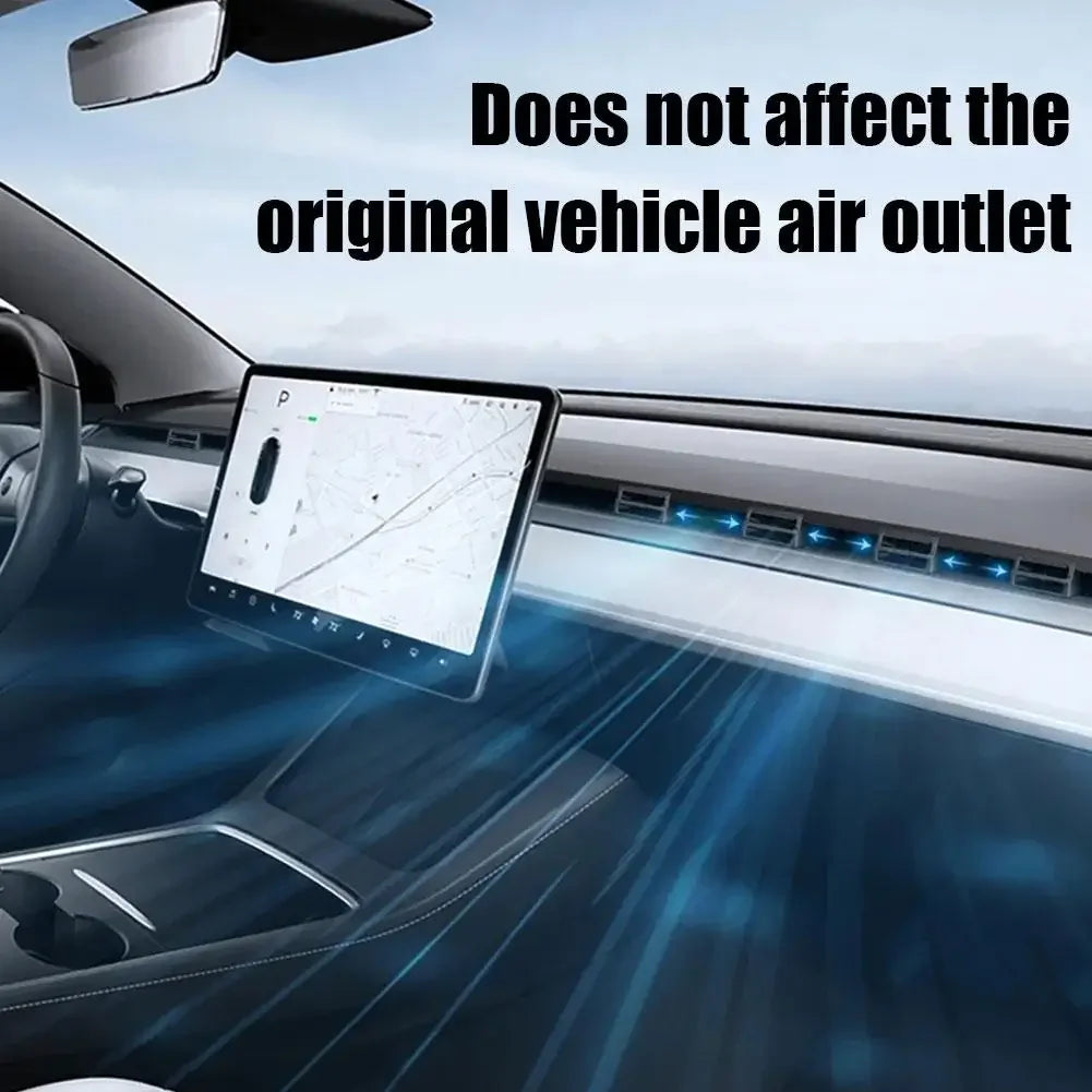 VIKEFON For Tesla Model Y Model3 Air Outlet Aromatherapy Clip For TESLA Model3 Electric Car ModelY Interior Car Clip Accessories