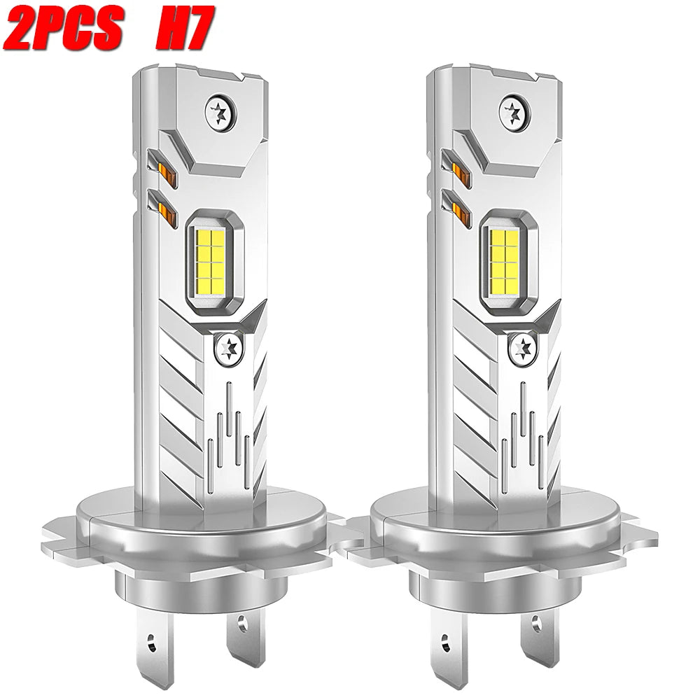 H7 H4 H1 LED Lights for Car Headlight Bulb 1000000LM Mini Wireless Auto Lamp +800% Bright Spotlights Automobile Headlamp 12V 24V
