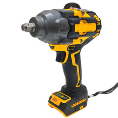 2000Nm Impact Wrench High Torque Brushless Driver Gun 1/2" Cordless Repair Power Tools For DeWALT 20V 18V Battery