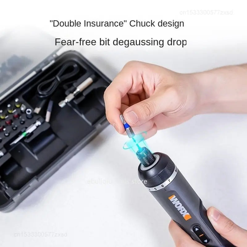 Xiaomi Worx 4V Mini Electrical Screwdriver Set WX242 WX240 Manual Automatic All-in-one Household Maintenance Repair for Laptop