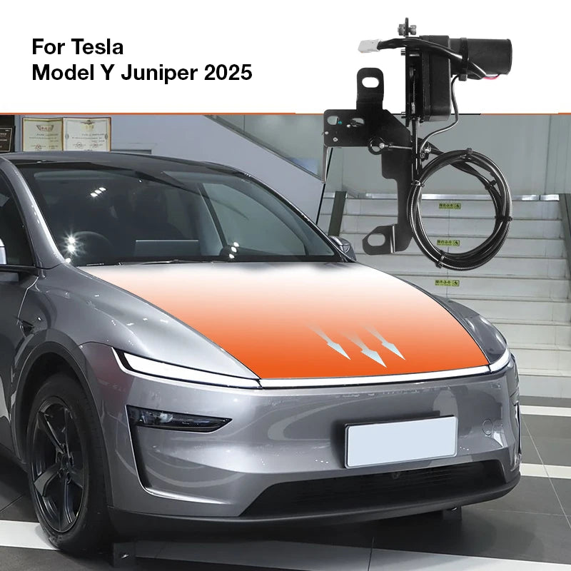 Ruiyyco Frunk Soft Closing for Tesla Model 3 Y S X 2021-2025 Front Trunk Auto Close Electric Suction Cover Automatic Lock Closer