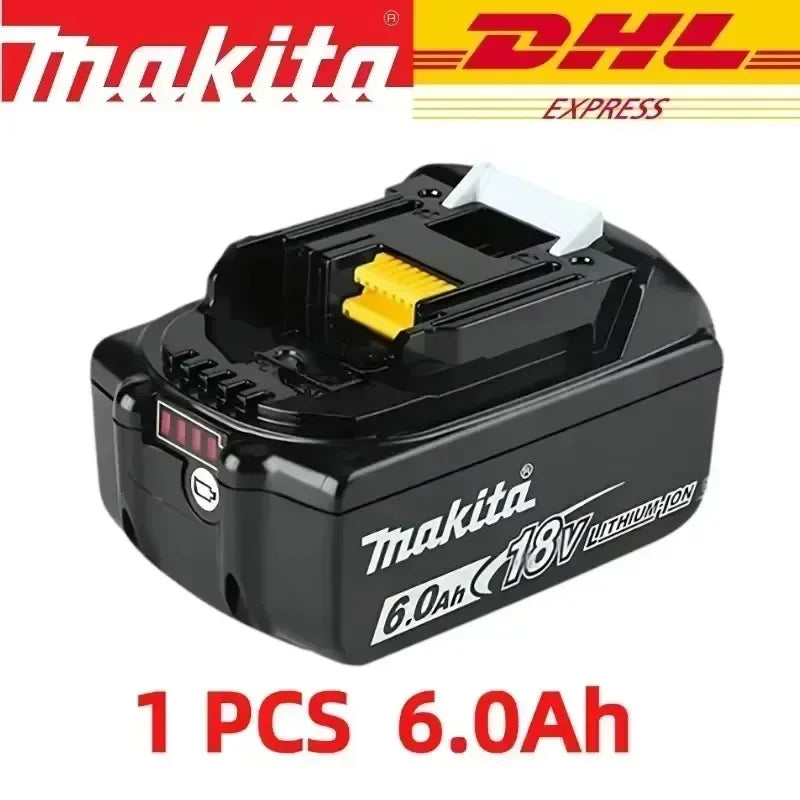 Makita 18V battery for Makita 18V power tools The 18V Makita BL1860B rechargeable battery can replace BL1850B LXT400