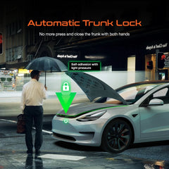 Ruiyyco Frunk Soft Closing for Tesla Model 3 Y S X 2021-2025 Front Trunk Auto Close Electric Suction Cover Automatic Lock Closer