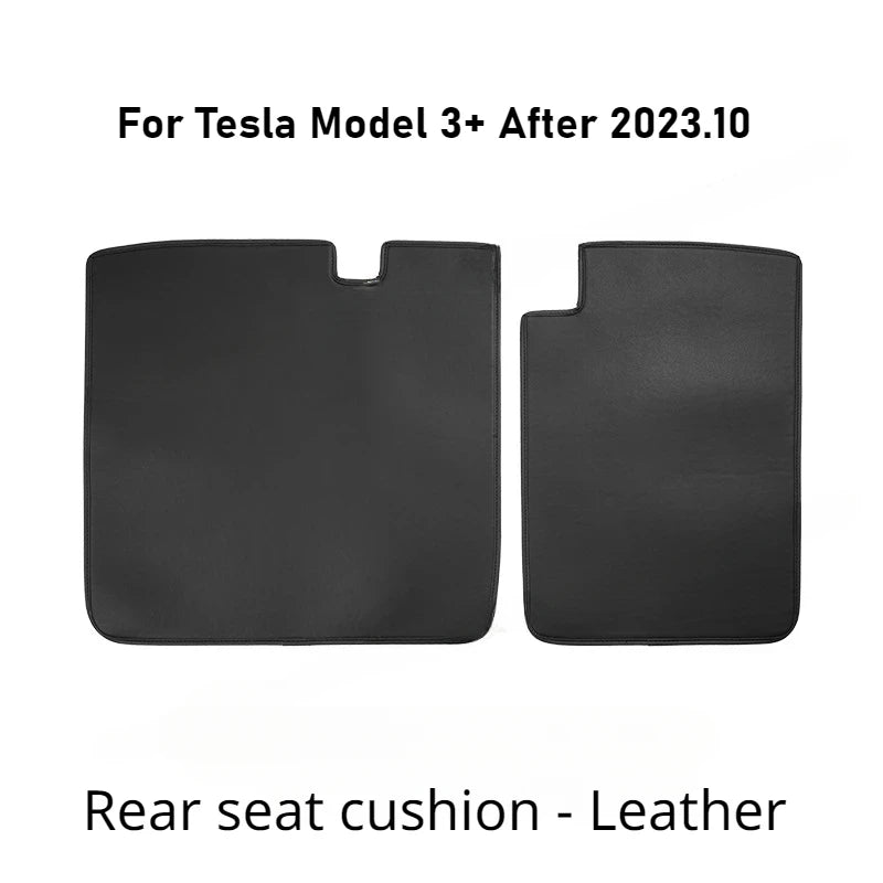 For Tesla Model 3 Y 2017-2023 Car Rear Seat  Anti-dirty Pad Trunk Pads Seat Back Anti-kick Protective Cushions for Model3+ 2024