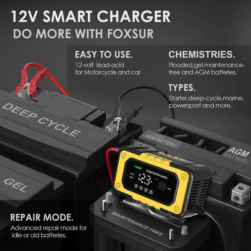 Portable Battery Jumper Starter Power Pack LCD Screen Powerful Engine Equipment 12V Device For Outdoor Roadside