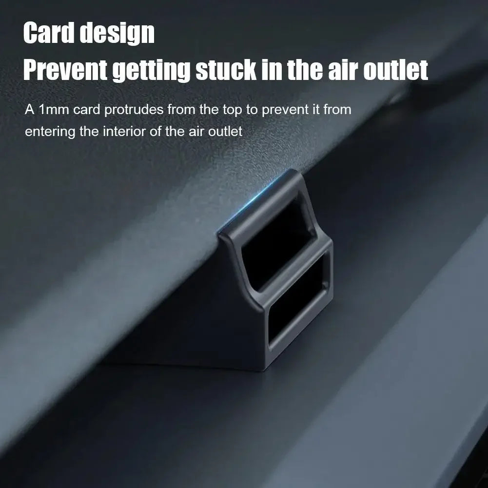 VIKEFON For Tesla Model Y Model3 Air Outlet Aromatherapy Clip For TESLA Model3 Electric Car ModelY Interior Car Clip Accessories