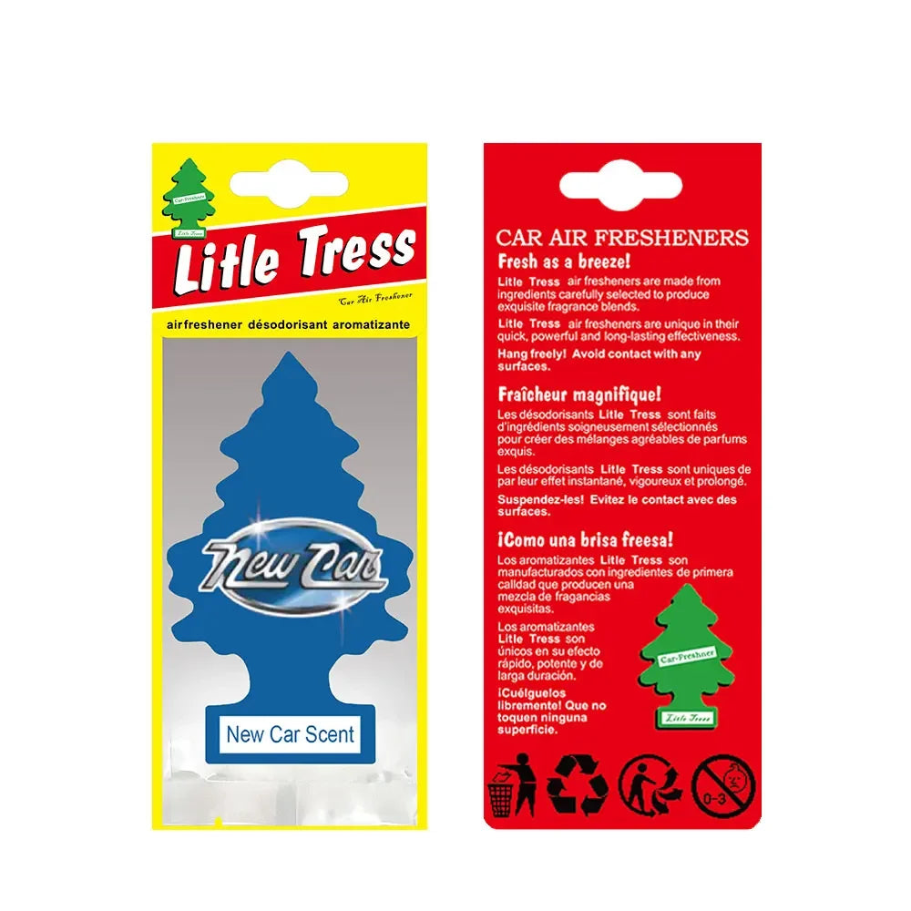 5-20pcs New Car Air Freshener Little Tress Car Air Freshener | Hanging Paper Tree for Home or Car