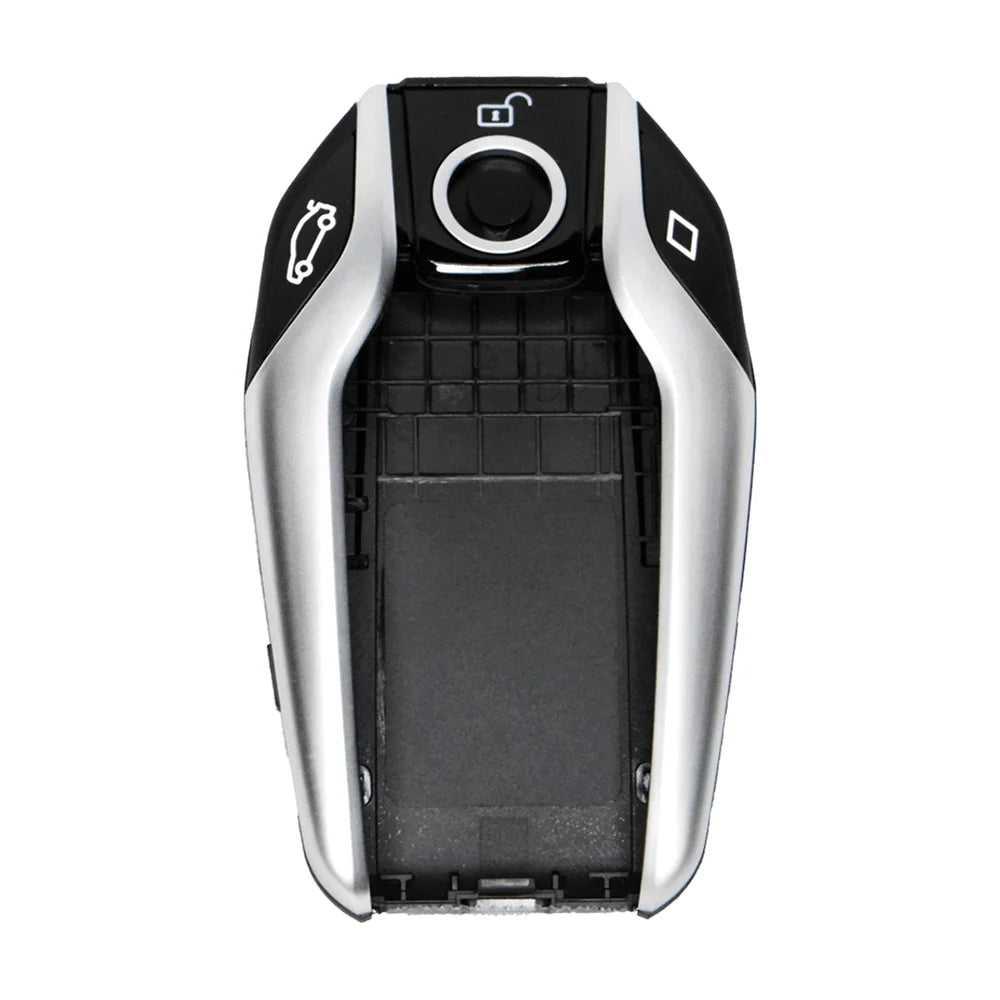 LCD Digital Remote Replacement Parts Auto Smart Key Display Screen Power Button Rubber Key Kit Car Accessories For BMW 5/7
