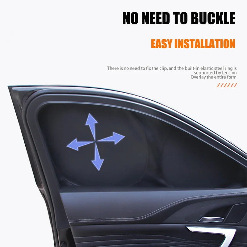 Car Sun Shade for Tesla Model 3 Y LAUNCH 2024 2025 Windshield Sunshade Cover Protector Front Side Window Privacy Blind Shading