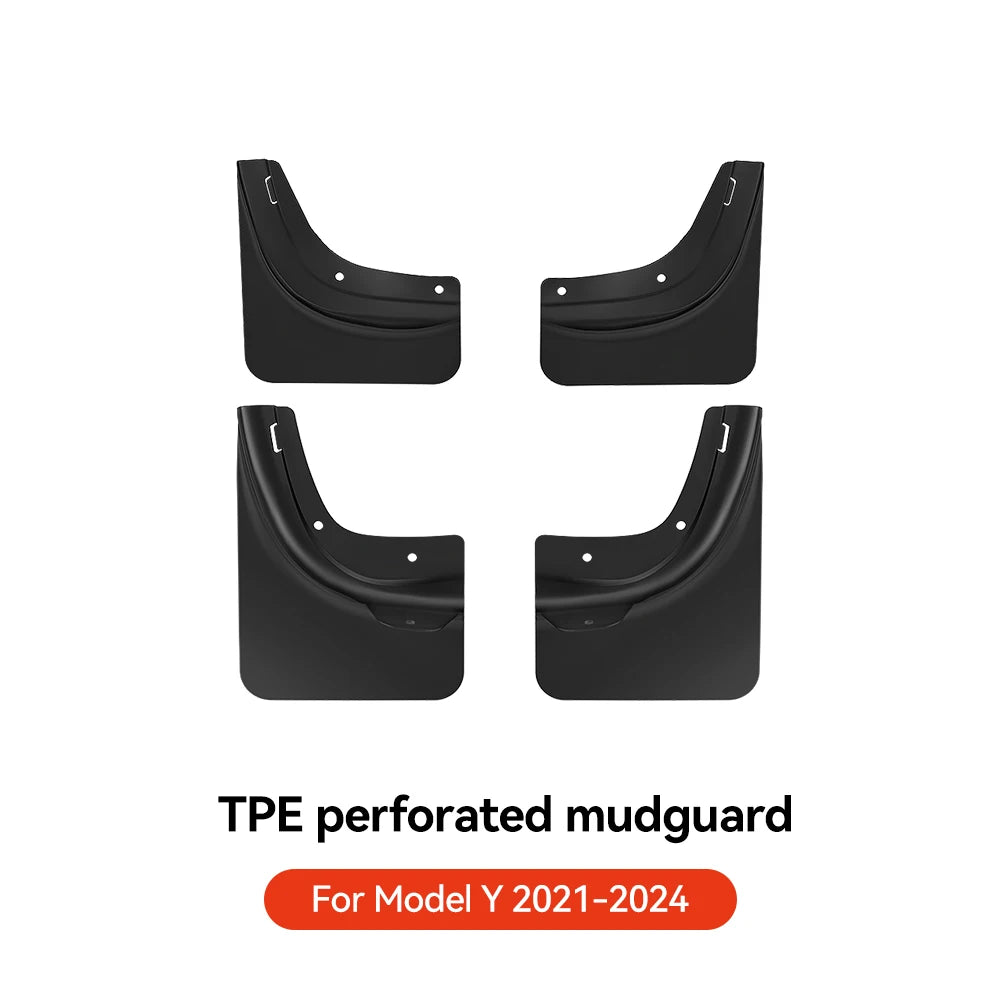 YZ For Tesla Model 3 Y Highland Juniper 2021-2025 Front and Rear Dedicated TPE Mudguard Car Accessories