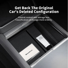 YZ For Tesla Model 3 Y  Highland Juniper 2021-2025 Storage Box Center Armrest Hidden Box Cup Holder Organizer Car Accessories