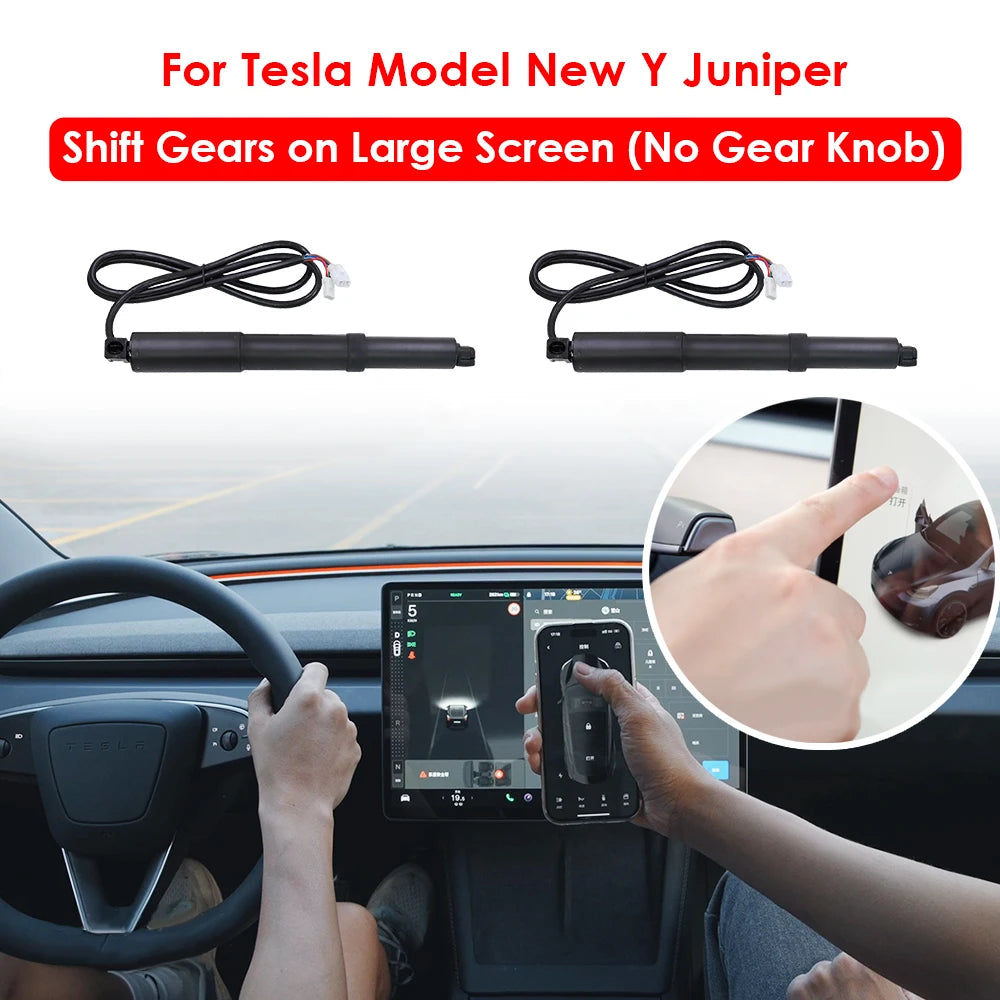 VJOYCAR Auto Power Frunk 3.0 for Tesla Model Y 3 X S Electric Automatic Front Trunk Lift Close APP Key Screen Control Car Parts