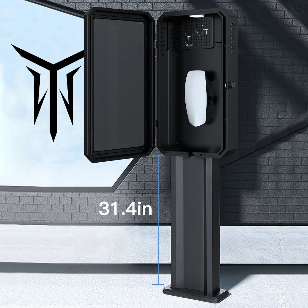 YZ EV Charging Pile Wall Protection Box For Tesla Charger Storage Box Outdoor And Indoor Universal EVS Is Suitable Accessories