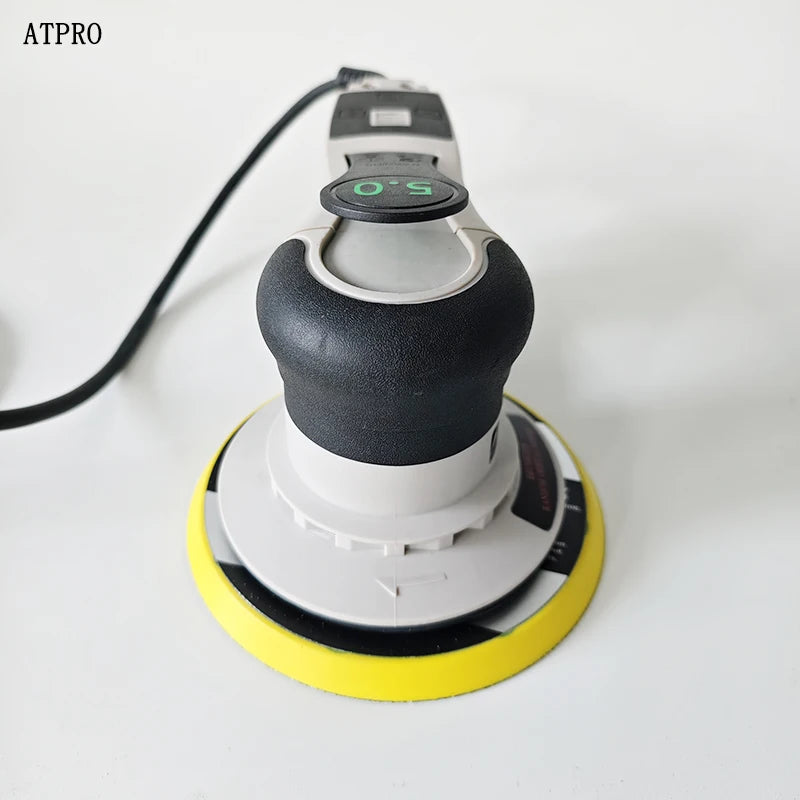 Professional 6 Inch 150mm Electric Brushless Orbital Sander ,5mm Eccentric, for Car Polishing Wood Metal Furniture Sanding