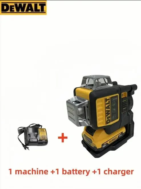 Dewalt DW089LG 12 Lines 3 Sides*360 Degree Vertical 12V Lithium Battery Laser Level Horizontal