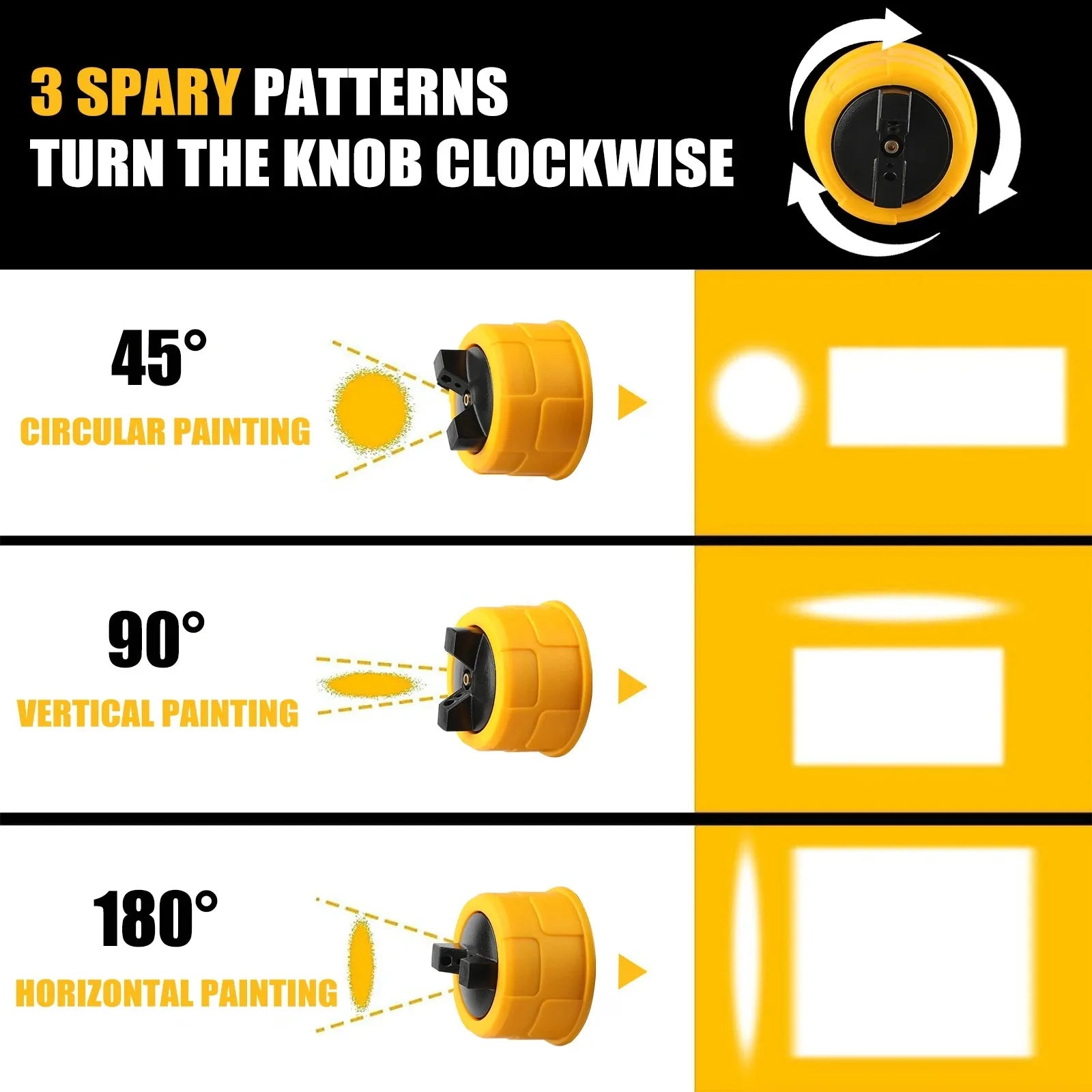DEWALT Cordless Electric Spray Gun Portable High Power Paint Sprayer for Auto Furniture Coating Airbrush Compatible with Battery