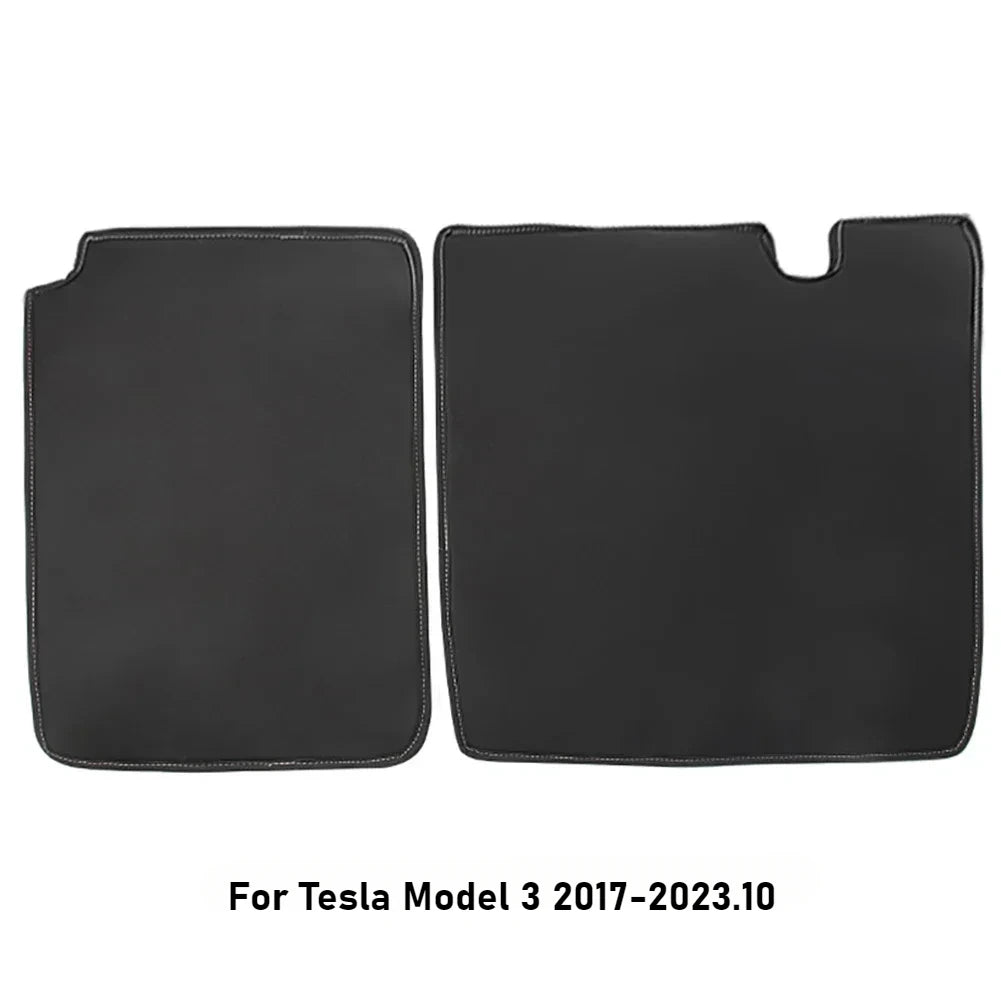 For Tesla Model 3 Y 2017-2023 Car Rear Seat  Anti-dirty Pad Trunk Pads Seat Back Anti-kick Protective Cushions for Model3+ 2024