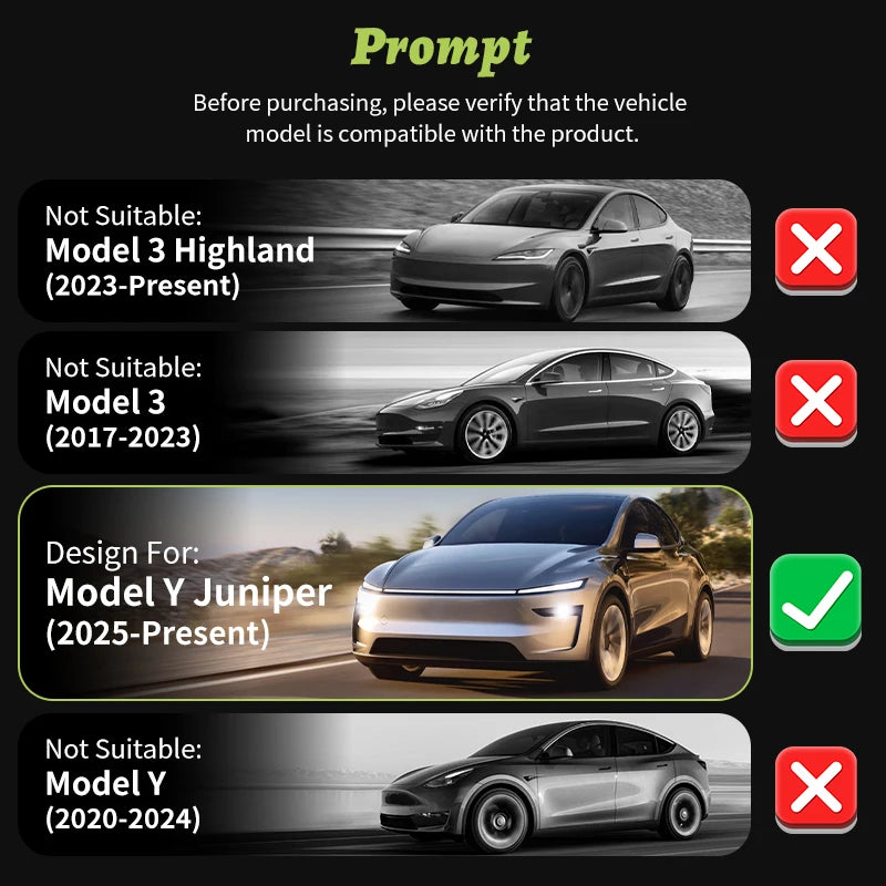 4PCS For New Tesla Model Y Juniper 2025 19 Inch Wheel Cover Performance Replacement Wheel Hub Cap Full Rim Cover Accessories