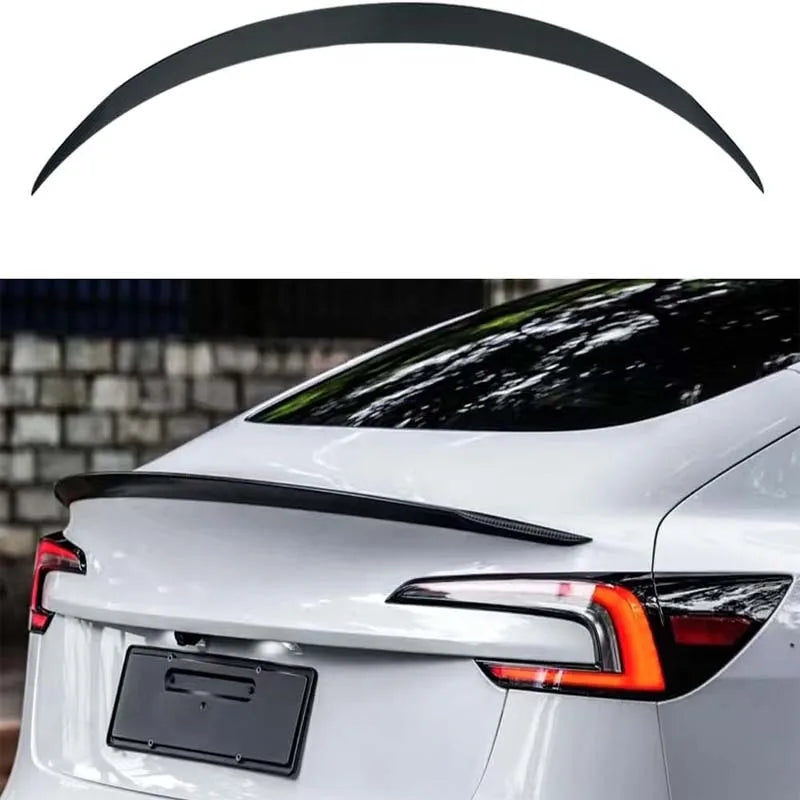 For Tesla Model Y Juniper 2025 Newest 100% Real Carbon Fiber Spoiler High Performance 2024 Model3 Highland Trunk Wings Accessory