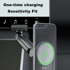 Mobile Phone Holder Extension Arm For Tesla Model 3 2017-2022 Y 2020-2023 Wireless 15W Car Magnetic Wireless Charger