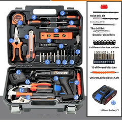 Multi-Purpose Home Tool Kit Electric Drill Car Repair Hardware Full Set Combination Tool Box for Household Maintenance
