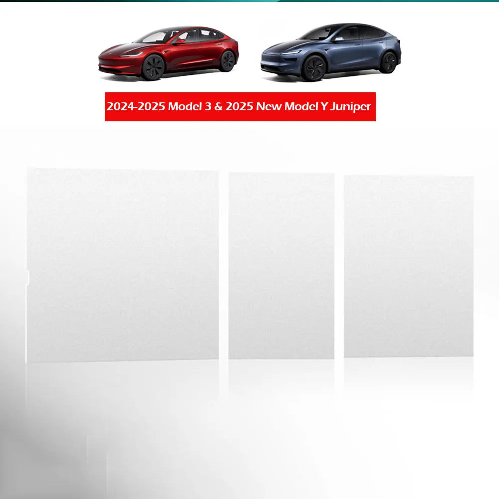 2025 For Tesla Model Y Juniper Model 3 Highland Console Electrostatic adsorption Cover  For Tesla Interior Decor Accessories