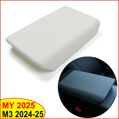 for Tesla Model Y Juniper Launch 2025 Model 3 Highland 2024 TPE Soft Armrest Box Cover Case Center Console Central Accessories