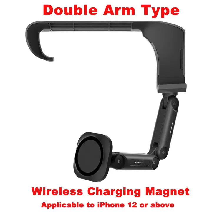 Mobile Phone Holder Extension Arm For Tesla Model 3 2017-2022 Y 2020-2023 Wireless 15W Car Magnetic Wireless Charger