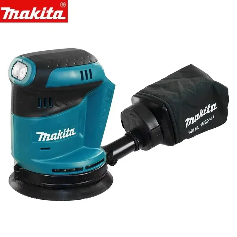 New Makita DBO180Z 18V Brushless Cordless Rechargeable Disc Random Orbital Sander Woodworking Sanding Putty Polishing Bare Tool