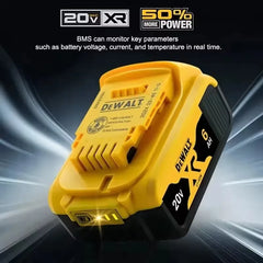 DEWALT original battery, 20V, 6AH, rechargeable lithium-ion battery, DEWALT，DCB115，DCB69 DCB118， Fast charging, tool battery 20V