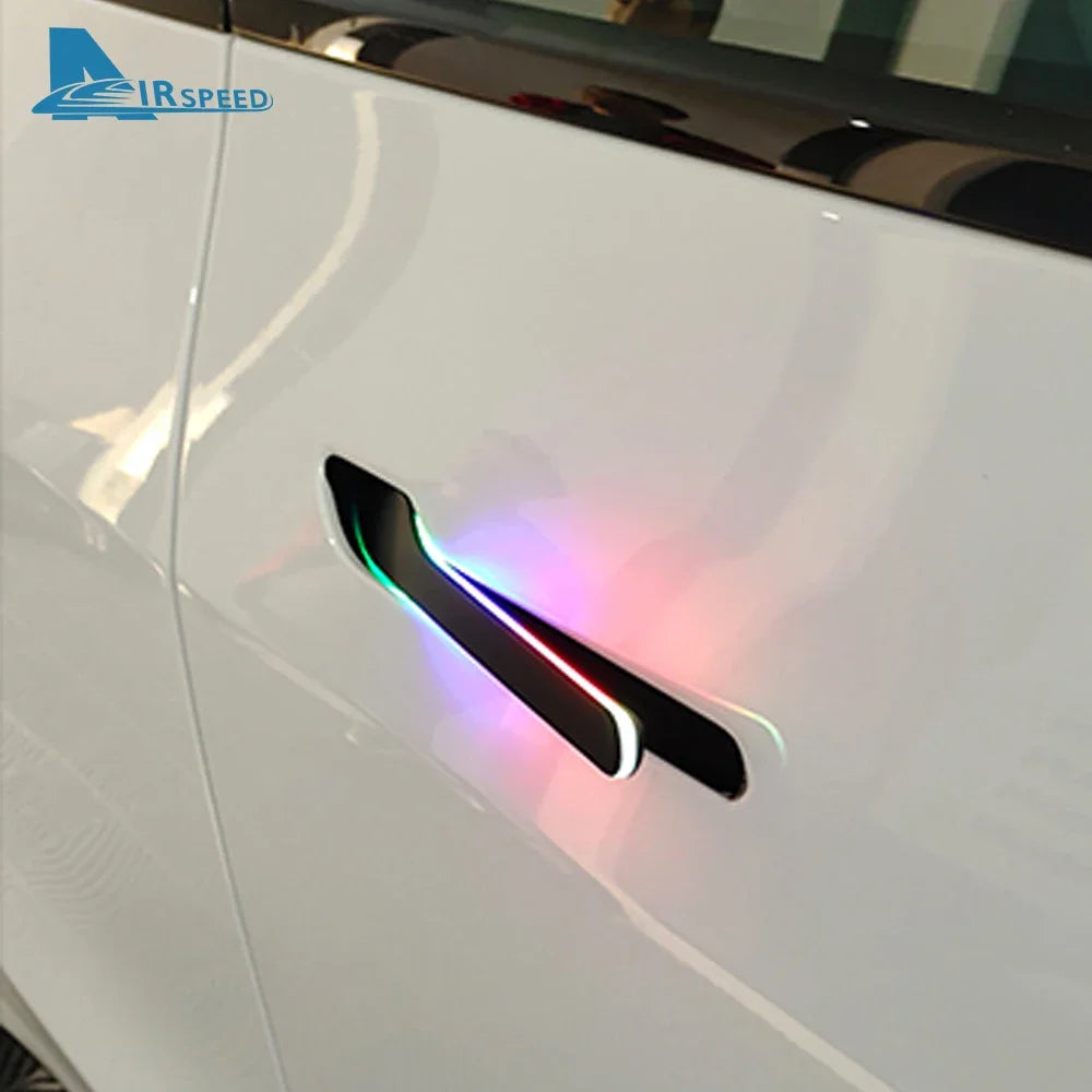 Newest 7th Wireless Auto Door Handle for Tesla Model Y Juniper 2025-2020 Model 3 Highland 2017-2024 Auto Presenting Welcome Mode
