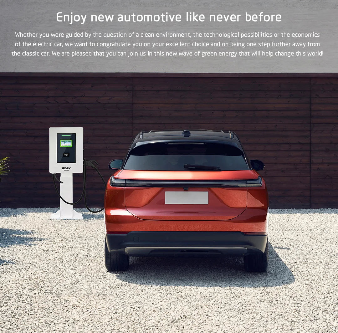 AFAX 30KW 40KW Electric Vehicle DC Charging Station Wallbox Intelligent Charging Post Electric Vehicle Charger