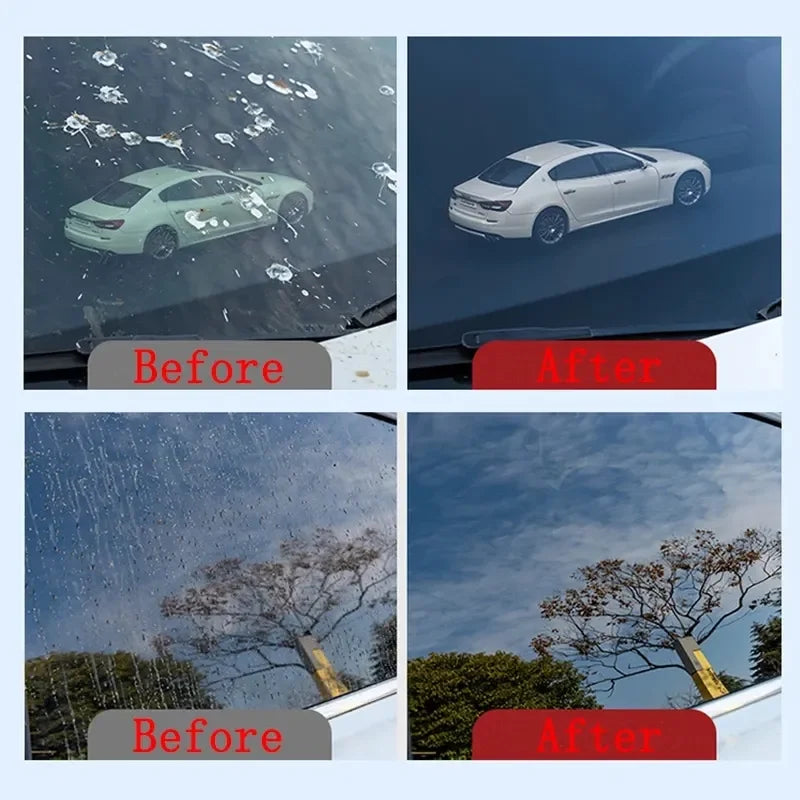1/2/5Bag Car Glass Oil Film Removal Wipes Oil Film Cleaning Wipes Car Oil Stain Cleaner Vehicle Window Powerful Decontamination