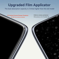 YZ For Tesla Model 3 Y Highland 2025 Tempered Glass Film Protector Matte Glare HD Center Control Touch Screen Film Protection