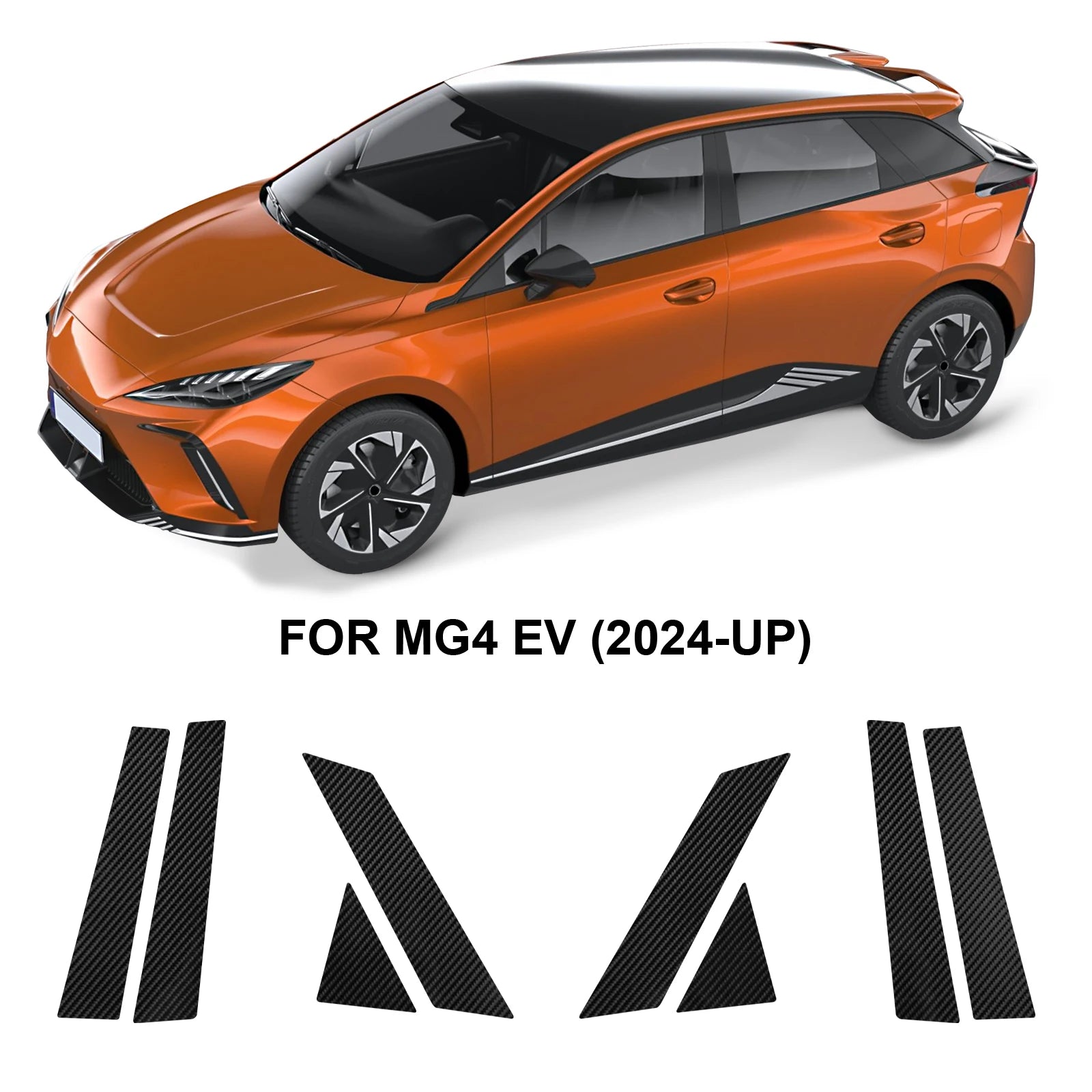 For MG4 EV 2024 2025 Headlight Rearview B C Pillars Car Paint Protection Film Self-Healing PPF Sticker Accessories Anti Scratch