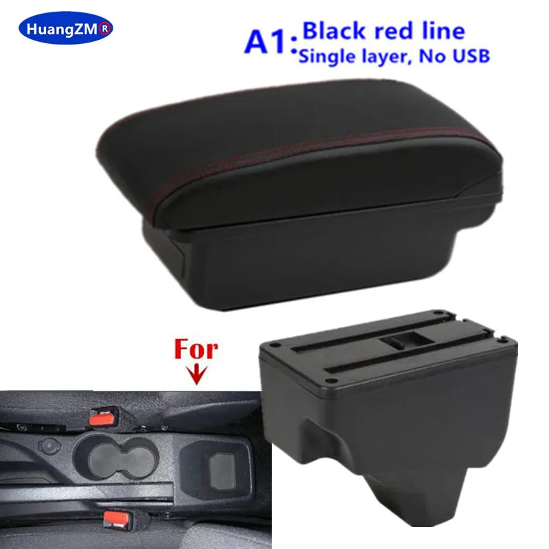 For Peugeot 2008 Armrest box For Peugeot 208 2019-2024 Car Armrest Storage box Dedicated Retrofit parts Interior Car Accessories