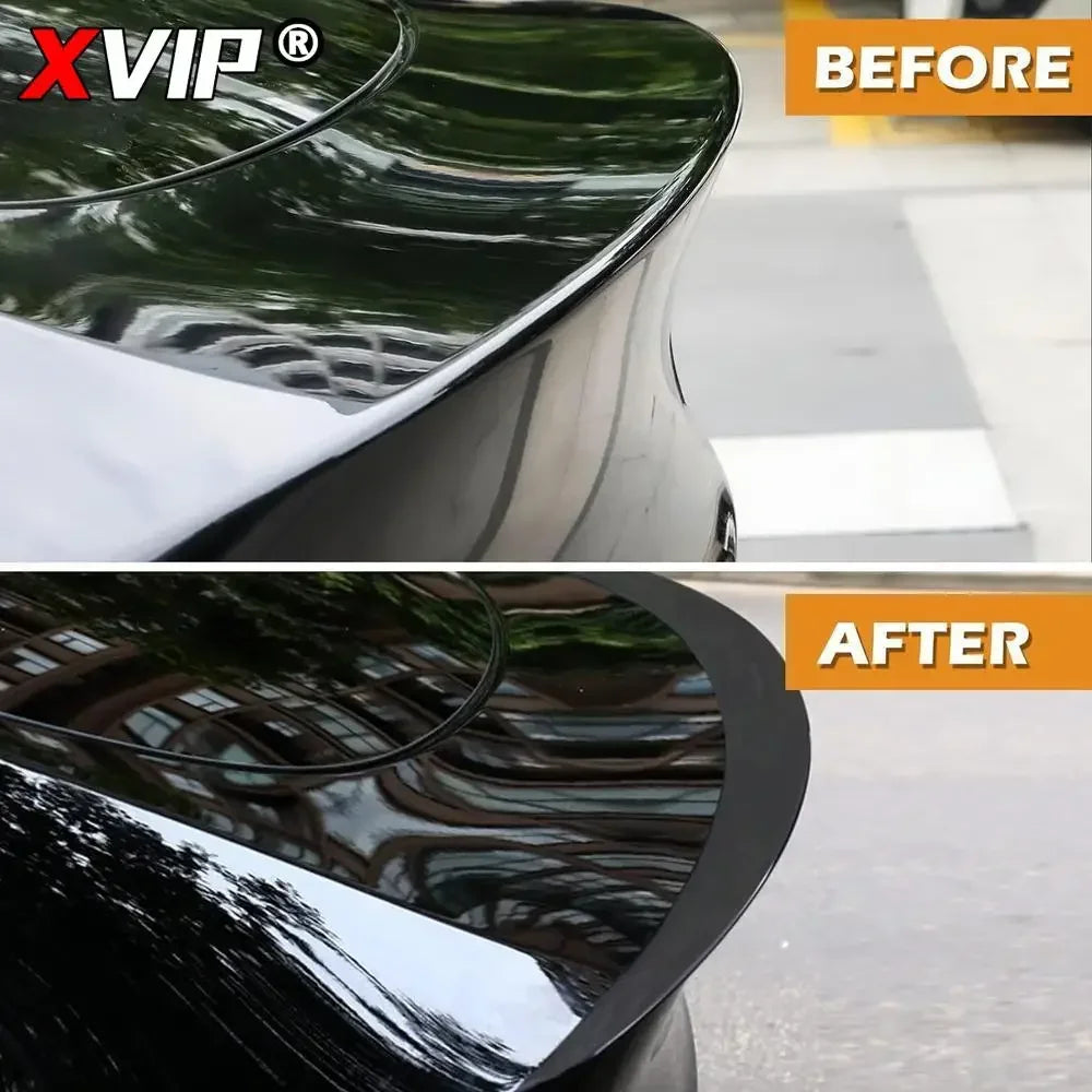 XVIP Real Carbon Fiber Spoiler For Tesla ModeY 2021-24 Model3 2017-23 Highland 2024 Trunk Wing Original Car Spoiler Accessories