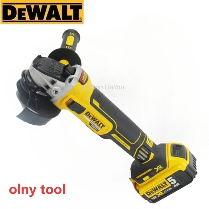 DEWALT DCG405 125mm flat head angle grinder bare machine tool cutting machine brushless 18V lithium battery tools