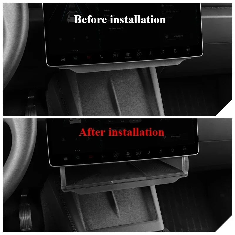 Tesla Model Y/Model 3 Hidden Storage Tray - Organize & Accessorize! - kingpowerauto