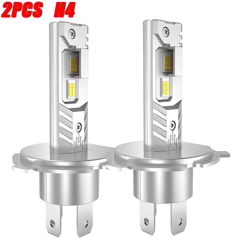 H7 H4 H1 LED Lights for Car Headlight Bulb 1000000LM Mini Wireless Auto Lamp +800% Bright Spotlights Automobile Headlamp 12V 24V