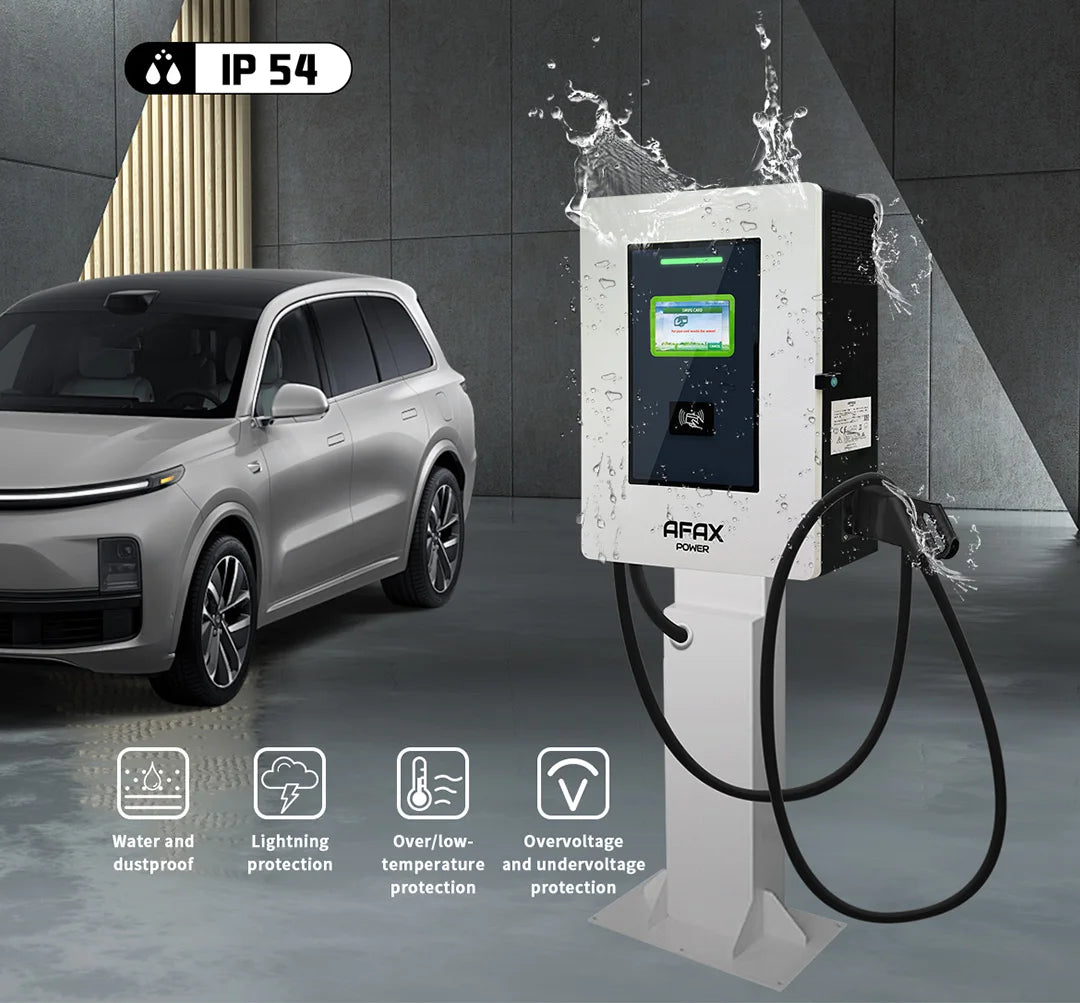 AFAX 30KW 40KW Electric Vehicle DC Charging Station Wallbox Intelligent Charging Post Electric Vehicle Charger