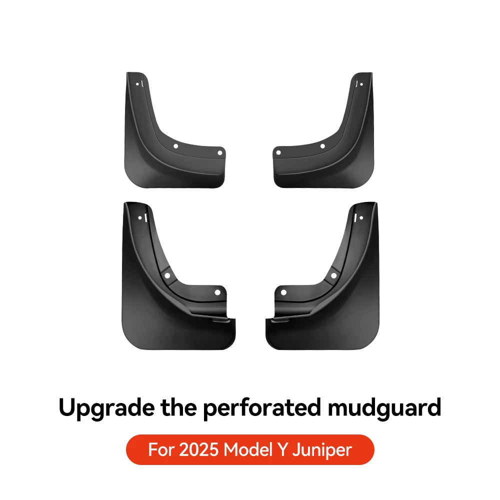YZ For Tesla Model 3 Y Highland Juniper 2021-2025 Front and Rear Dedicated TPE Mudguard Car Accessories