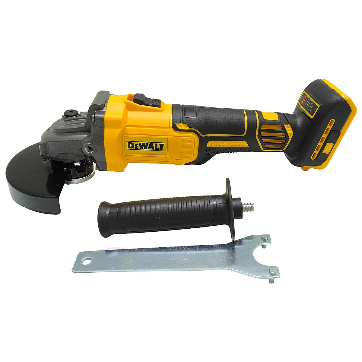 For DEWALT 20V Battery 125MM Brushless Angle Grinder 10000RPM 3 Gear Cordless Cutting Machine Electric Polishing Power Tools